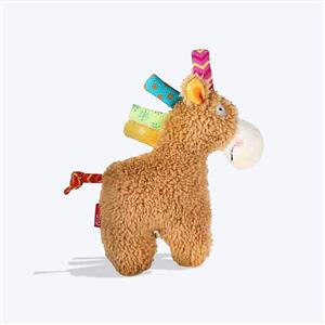 GiGwi Plush Friendz Dog Toy - Horse (with Squeaker)