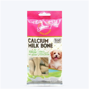 Gnawlers Calcium Milk Bones Dog Treats Small