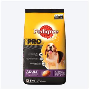 Pedigree Professional Adult Small Breed Dry Dog Food - 3 kg