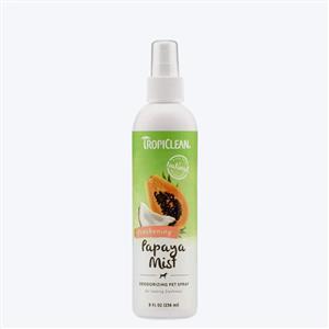 TropiClean Deodorizing Spray for Dogs & Cats - Papaya Mist - 236 ml