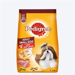 Pedigree Adult Small Dog Dry Food - Lamb & Vegetable