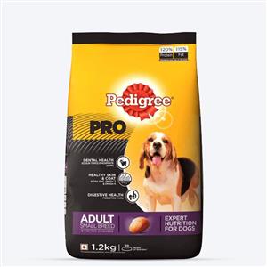 Pedigree PRO Expert Nutrition Adult Small Breed Dogs (9 Months Onwards) Dry Dog Food - 1.2 kg