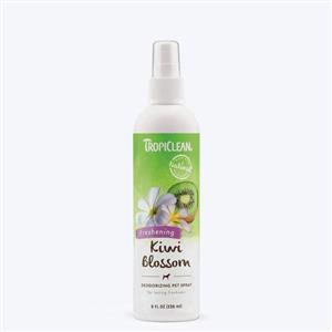 TropiClean Deodorizing Spray for Dogs & Cats - Kiwi Blossom - 236 ml