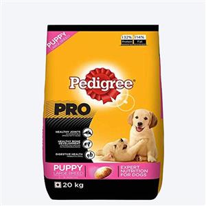 Pedigree PRO Expert Nutrition Large Breed (3-18 Months) Dry Puppy Food - 20 kg