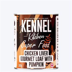 Kennel Kitchen Chicken Liver Gourmet Loaf with Pumpkin Wet Dog Food