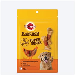 Pedigree Ranchos Super Bones Chicken And Milky Dog Treat