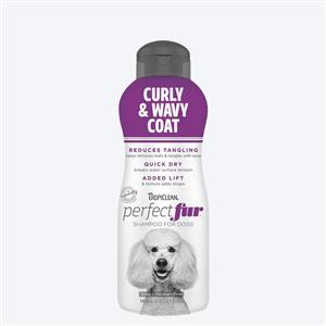 Tropiclean Perfect Fur Curly and Wavy Coat Shampoo For Dogs - 473ml