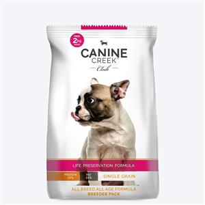 Canine Creek Club, Ultra Premium Dry Dog Food for All Lifestages - 10 kg (+2 kg Extra Free Inside)